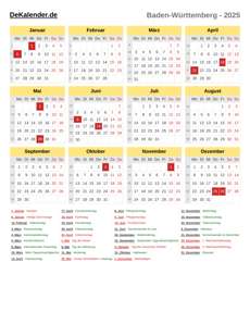 Kalender 2025