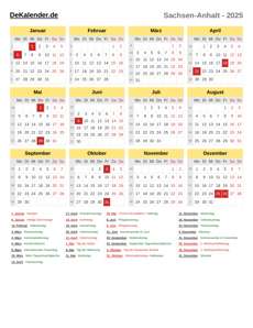 Kalender 2025
