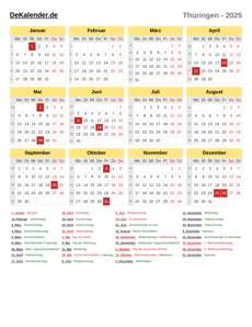Kalender 2025